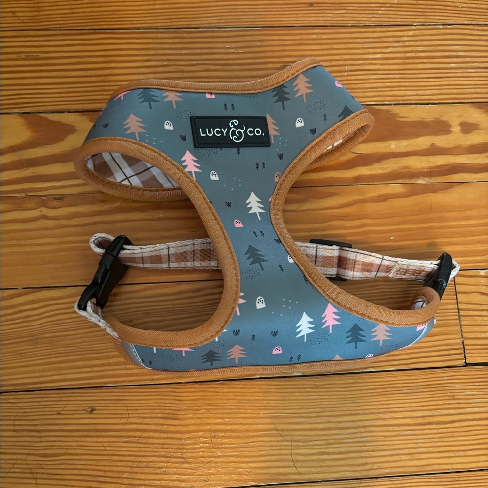 Lucy & Co Forest Print Harness Size M